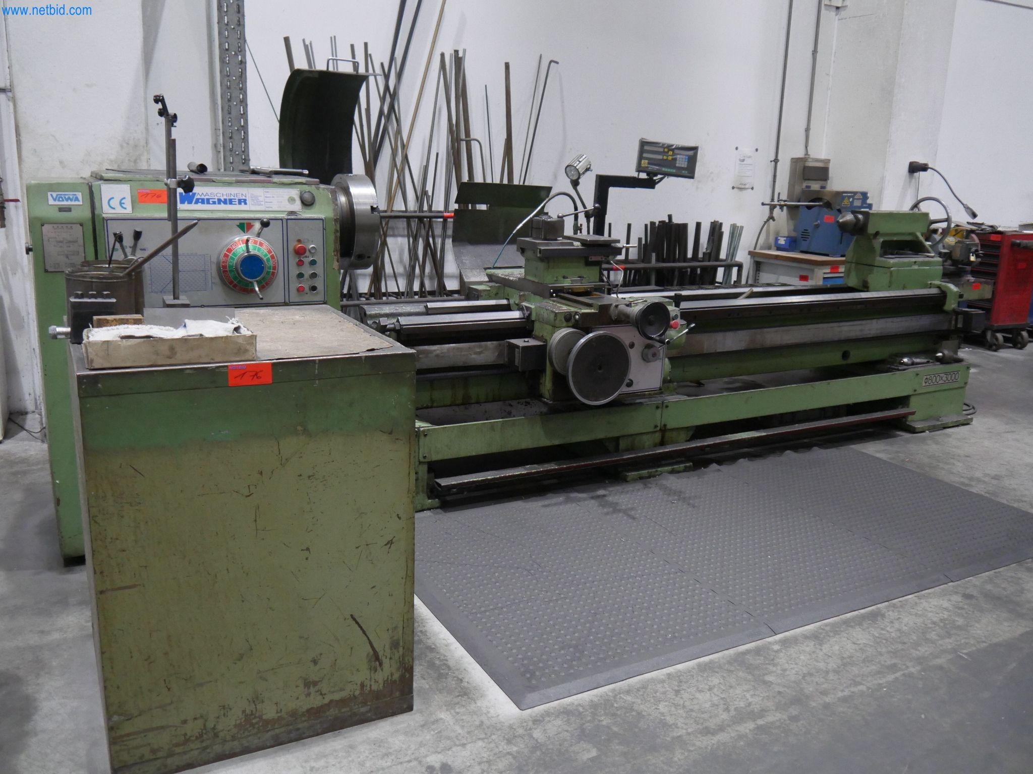 L+Z-Drehmaschine Wagner DCP 400x3000